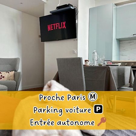 Appartement Entier Calme - Parking Free - Proche Paris Et Chateau - Wifi Hd Vincennes Zewnętrze zdjęcie