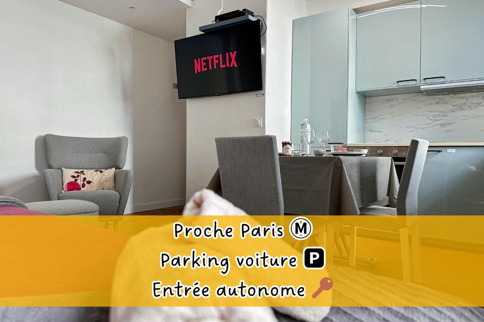 Appartement Entier Calme - Parking Free - Proche Paris Et Chateau - Wifi Hd Vincennes Zewnętrze zdjęcie